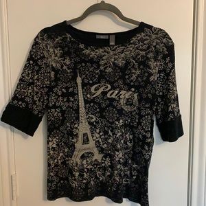 Casual shortish sleeve top